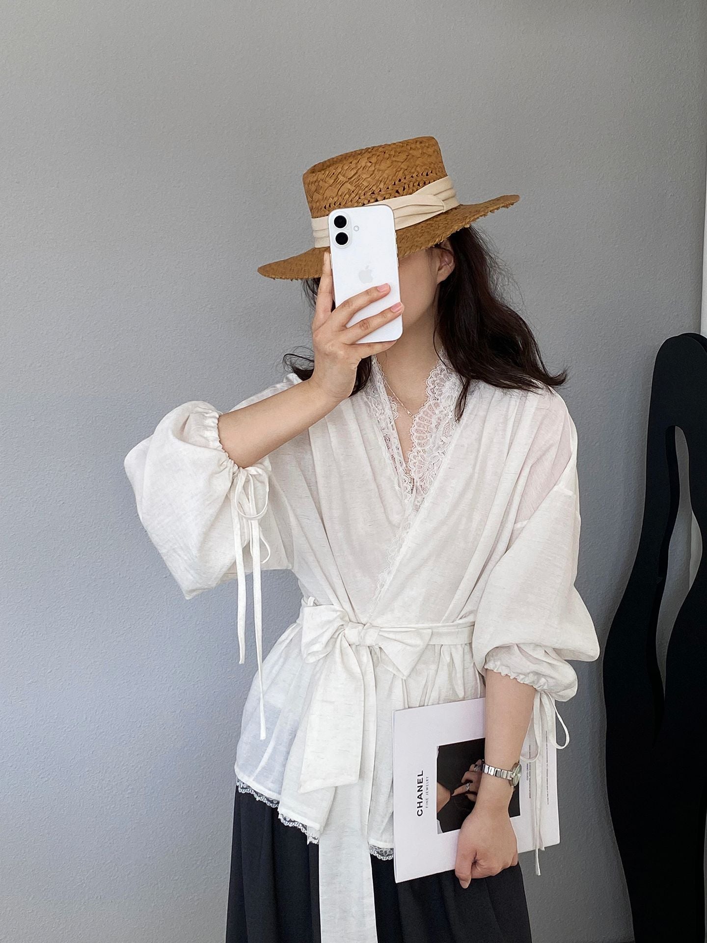 Women's French Style Blouse