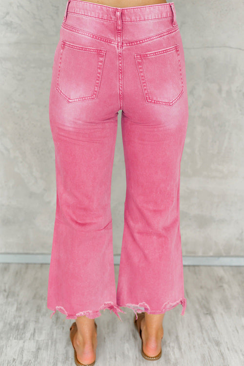 UrbanEdge™ Women's Jeans – High-Waist, Vintage-Ripped Style