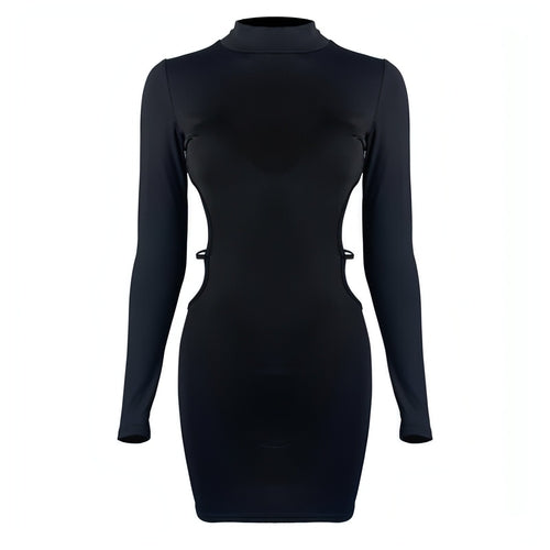 Women's Fashion Midriff Outfit Sheath Dress